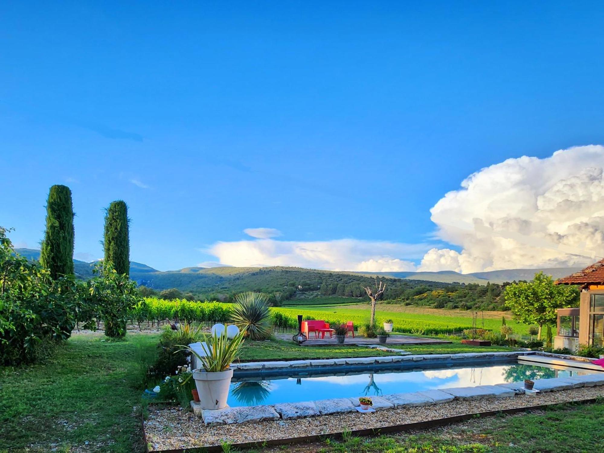 La Fontaine Des Noyers Villa Saint-Saturnin-d'Apt Bagian luar foto